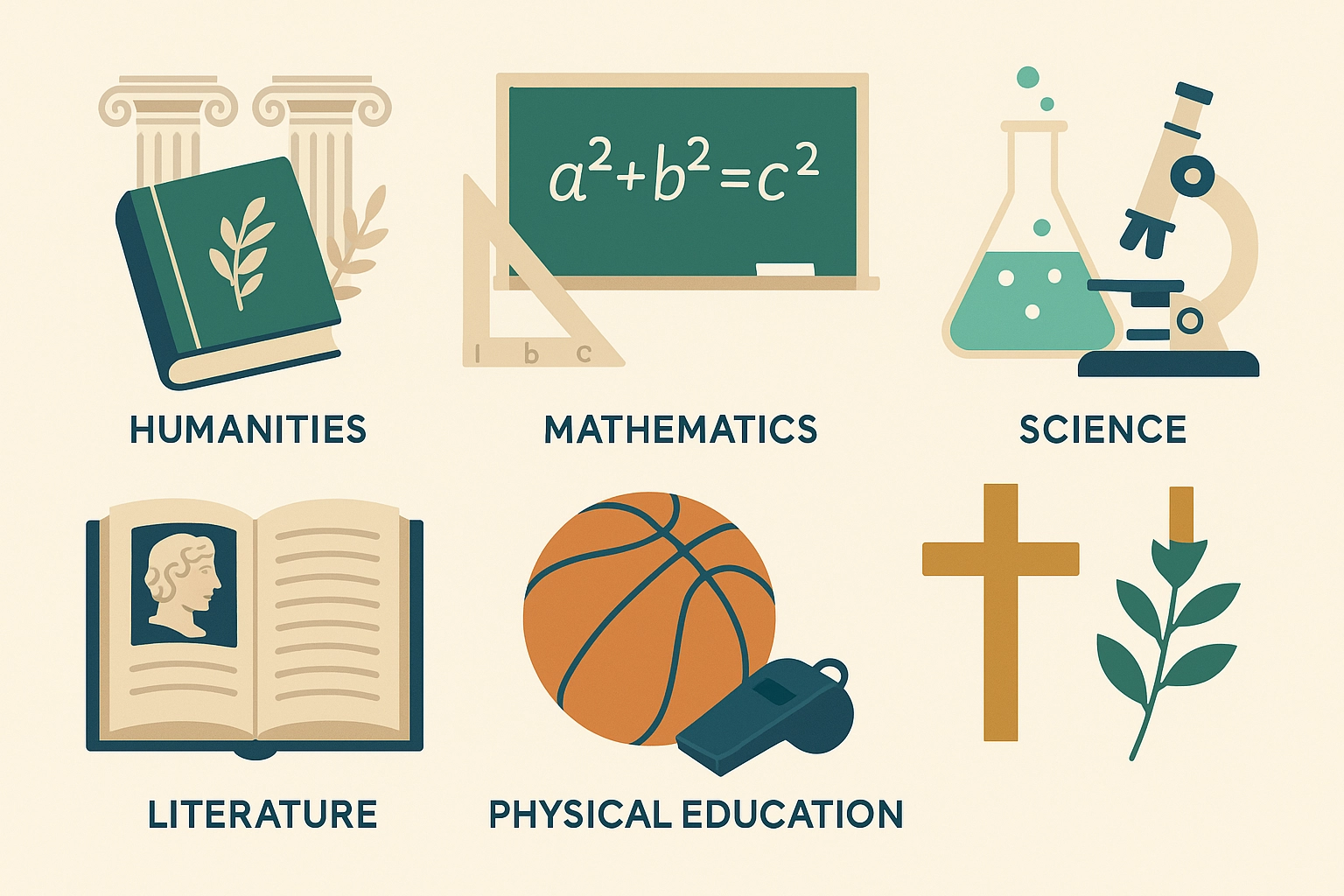 Virtualis classical curriculum — students engaged in learning through the liberal arts tradition