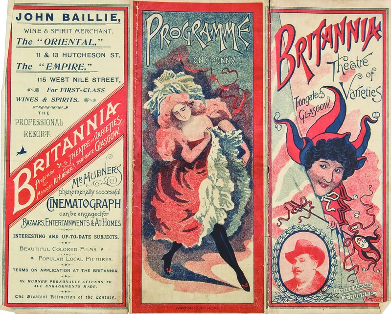 19th-century theatrical playbill