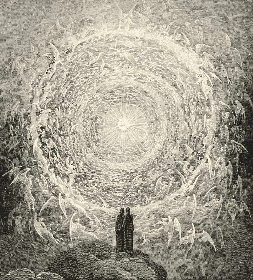 Gustave Dor&eacute; &mdash; The Celestial Rose, Paradiso