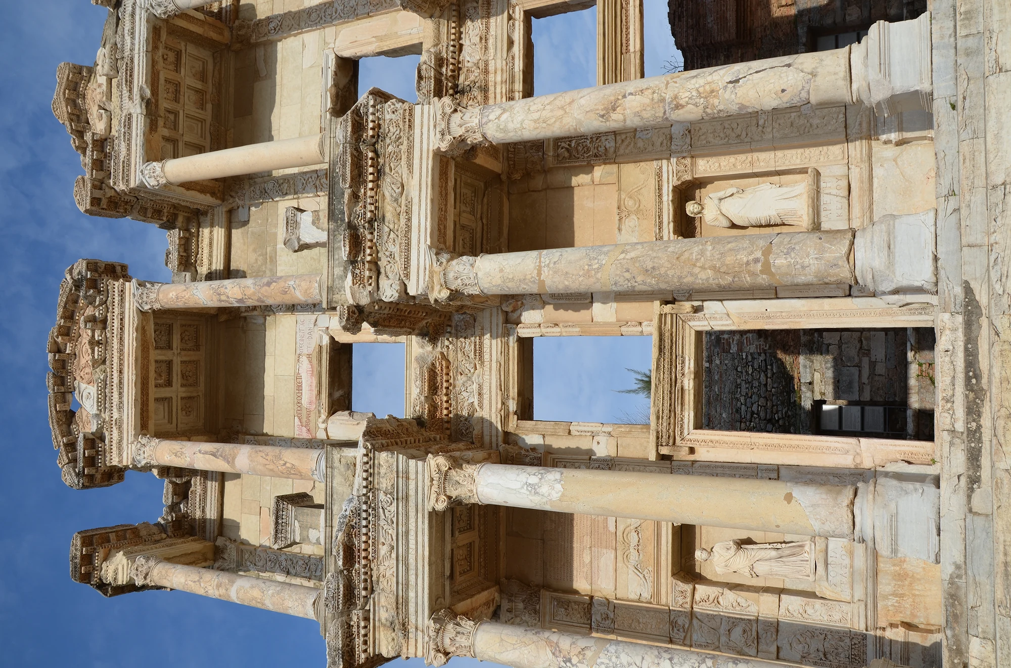 The Library of Celsus at Ephesus, c. 117 AD