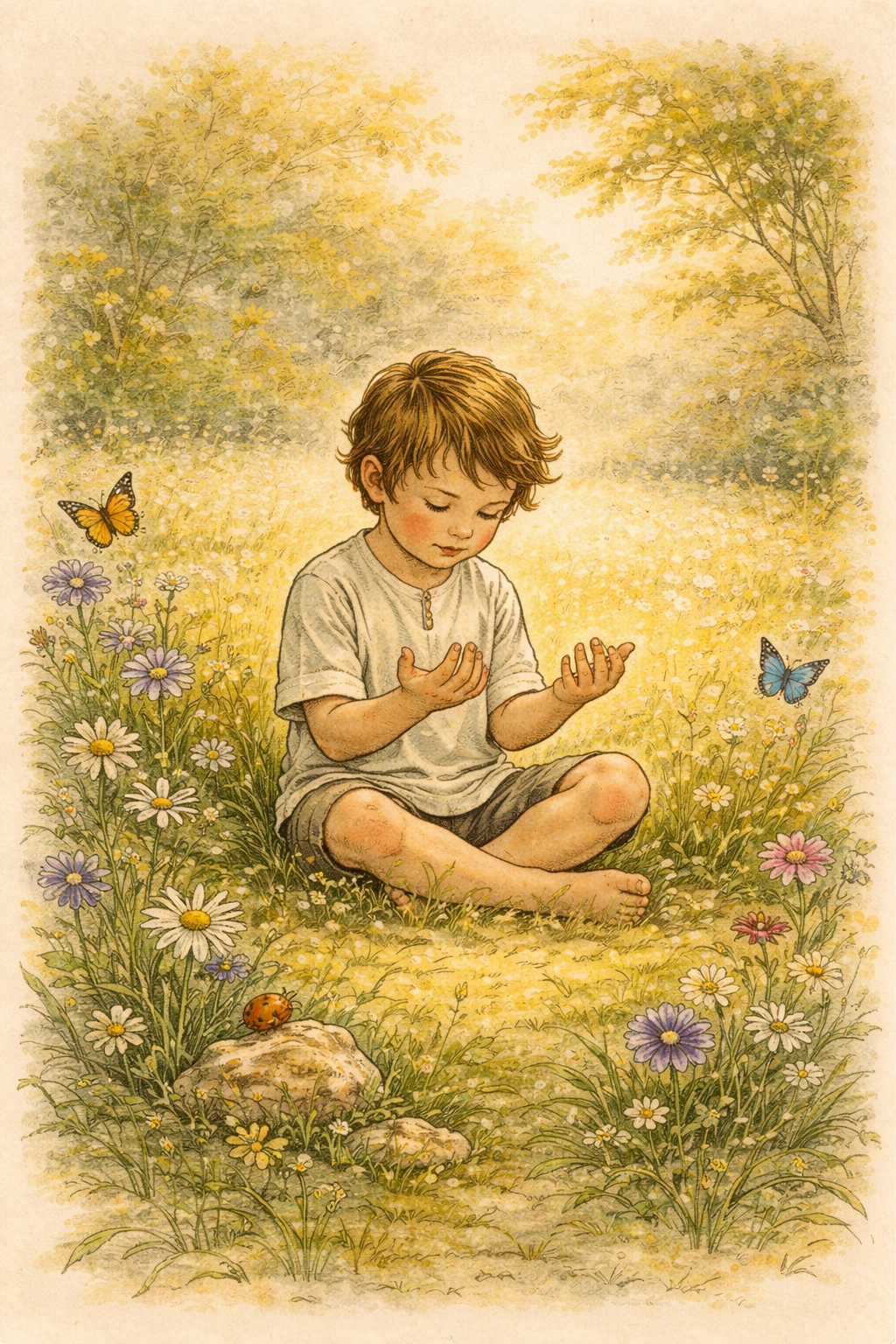 Child in nature — Christian wellness and formation